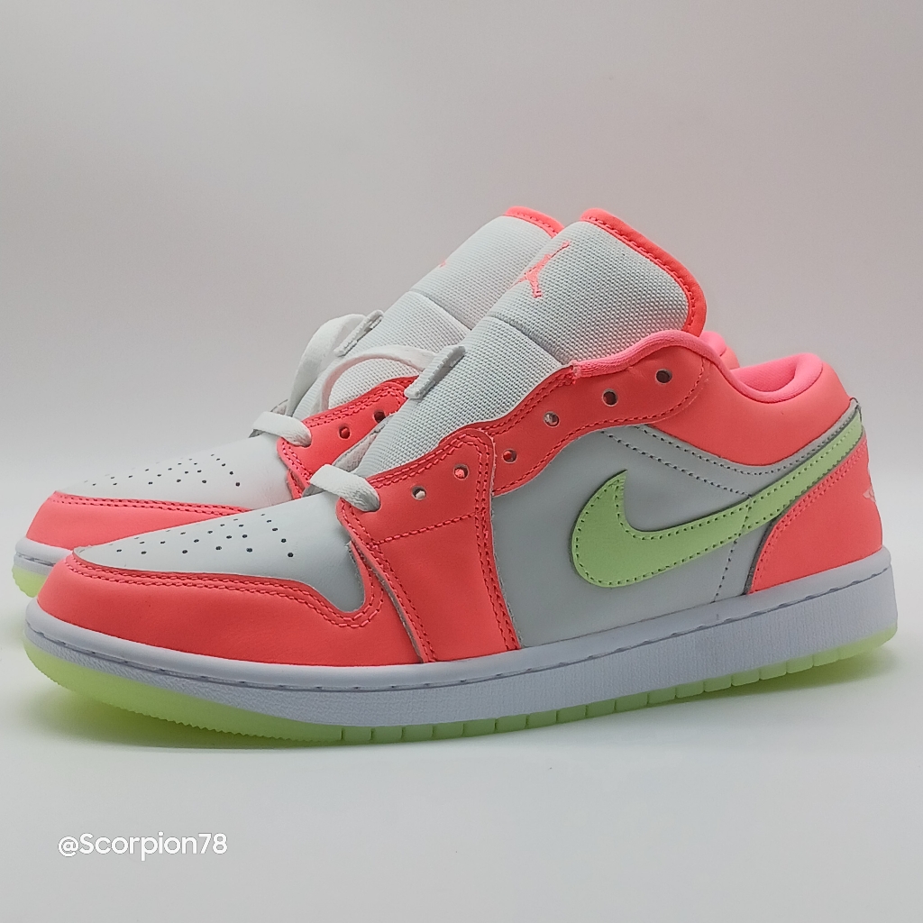 Jordan 1 Low 'Pink Lemonade' Streetwear/Lifestyle Shoes Size 8 Men/9.5 Women
